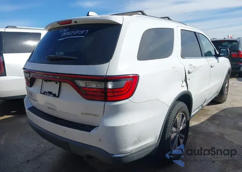 2016 Dodge Durango Limited из США, поврежденный, VIN 1C4RDHDG3GC352919